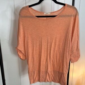 Popsy Light Orange Long Sleeve Tee